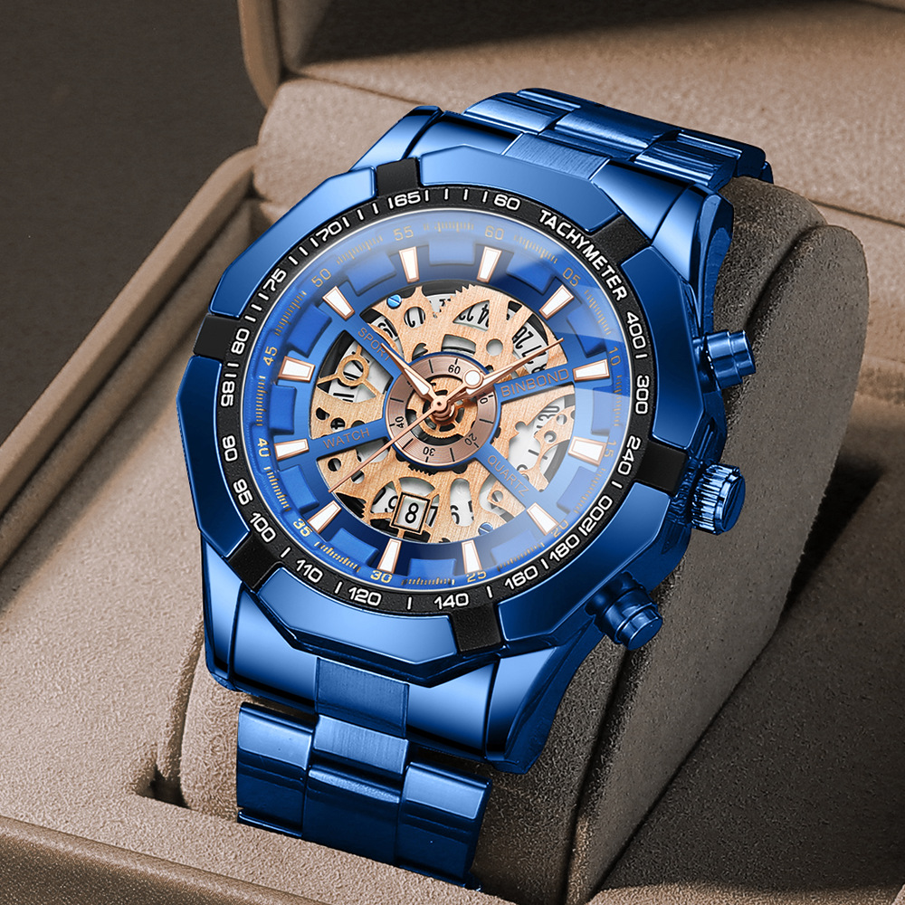 Streetwear Brand Luxury - UTHAI Men Watch Light Luxury Brand