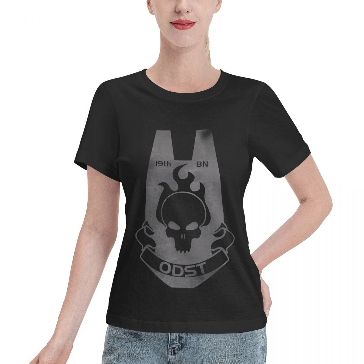 Streetwear Brand Tees - No Fade UNSC Patch ODST Brand