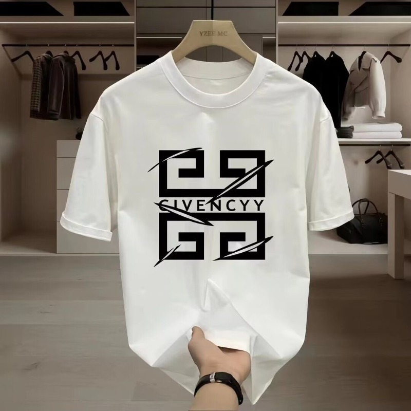 Brand Of Streetwear - 2026Men's GIVENCY Brand Logo Print T-Shirt