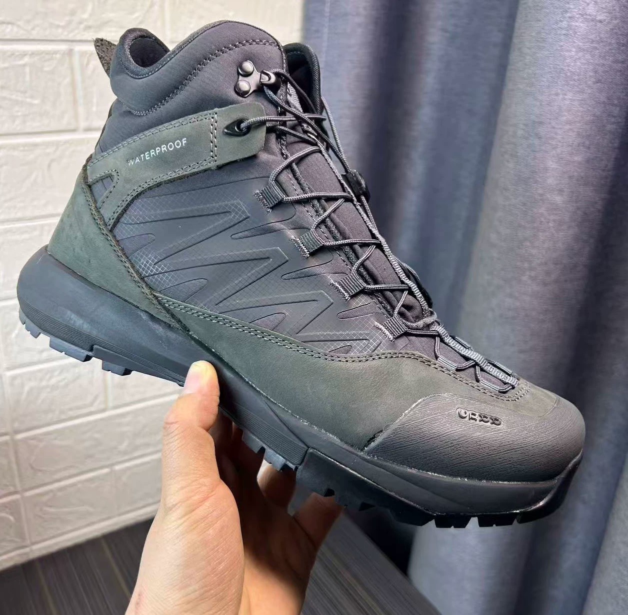 High Top Hiking Leather Shoes  - Brand Of Streetwear recension och pris