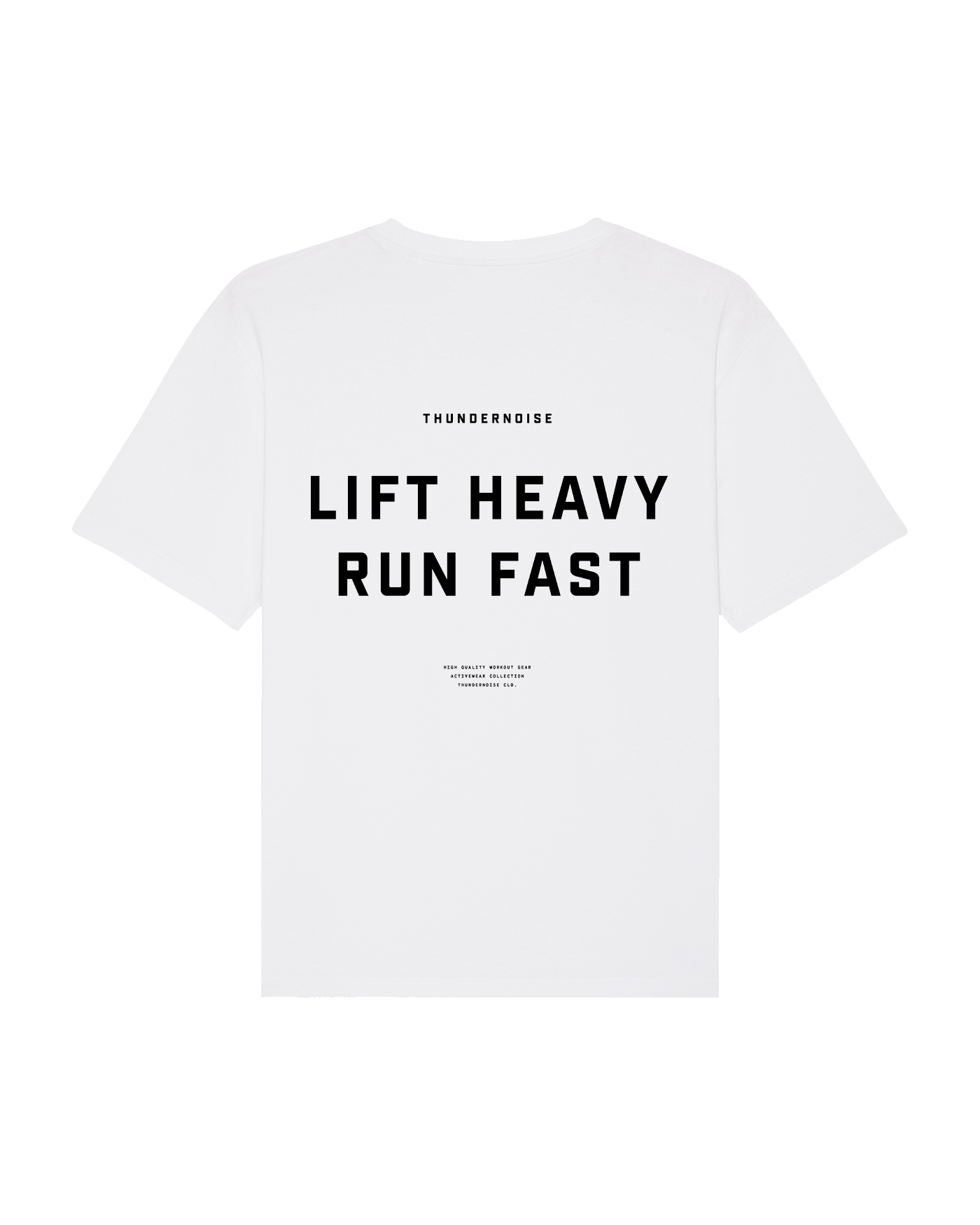 Lift Heavy Run Fast Thundernoi - Streetwear Brand Tees recension och pris