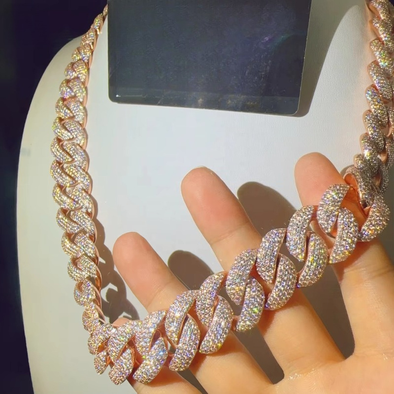 Luxurious 22mm Bubble VVS Full - Streetwear Brand Jewelry recension och pris