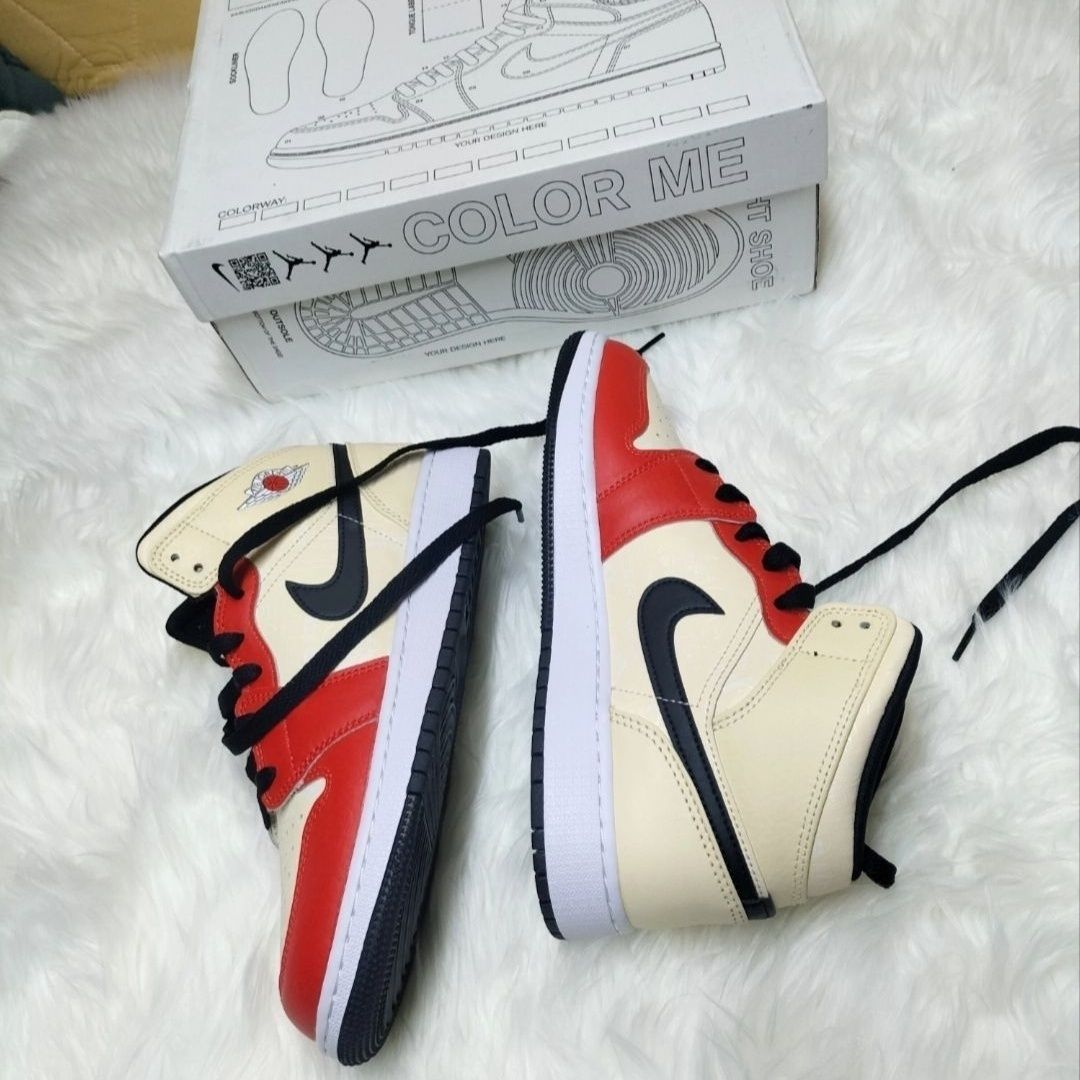 Nike Air Jordan 1 Mid DV7012-1 - Jordan 1 Retro Lace recension och pris