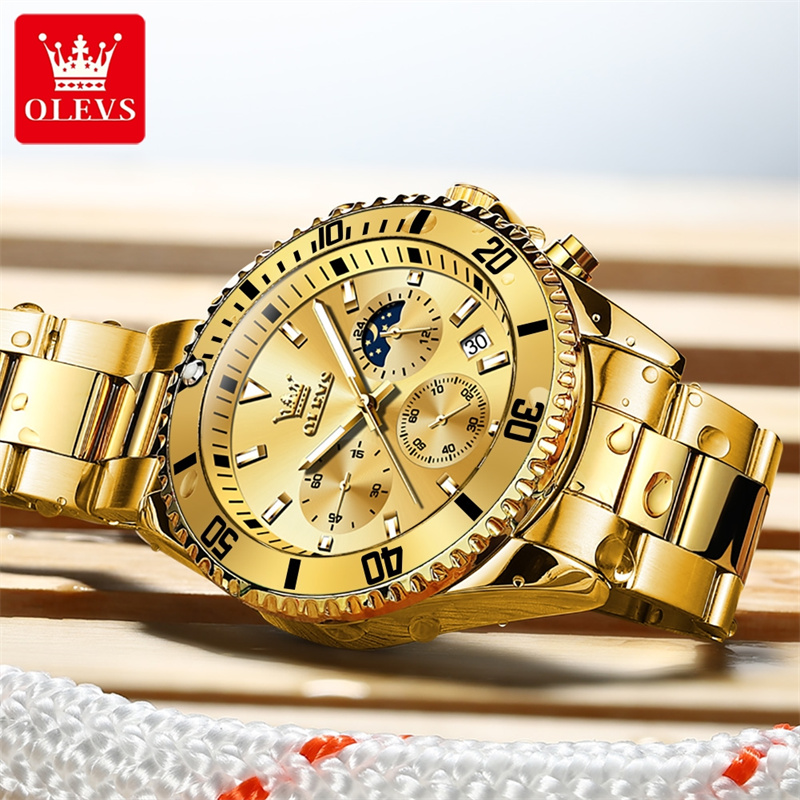 OLEVS Watch Men Top Brand Luxu - Streetwear Brand Luxury recension och pris