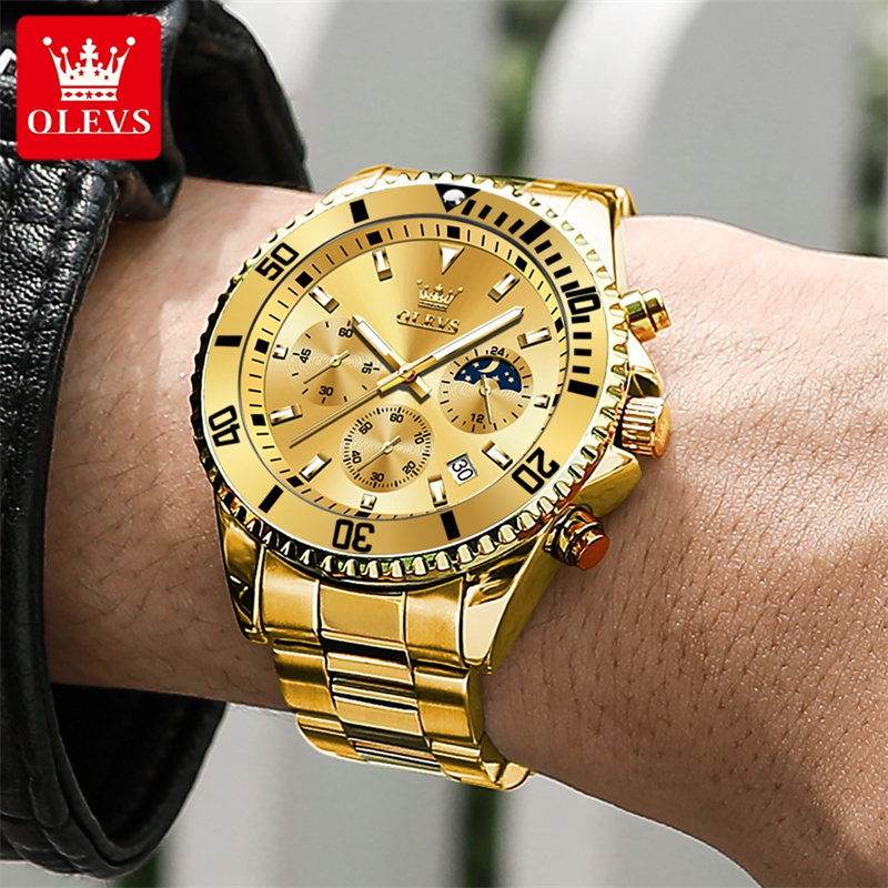 OLEVS Watch Men Top Brand Luxu - Streetwear Brand Luxury recension och pris