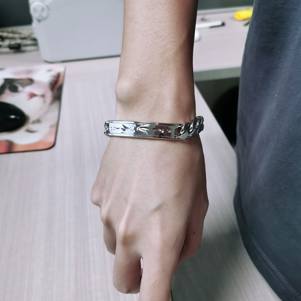 Vintage Hip Hop 925 Sterling S - Streetwear Brand Jewelry recension och pris