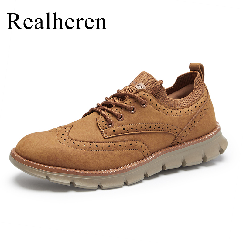 Spring Autumn Mens Brogues Lea - Streetwear Brand Luxury recension och pris