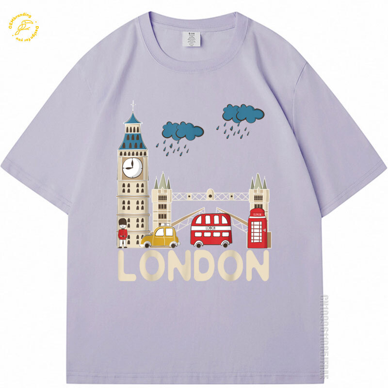 Rainy London Tshirt Cute Souve - Streetwear Brand London recension och pris