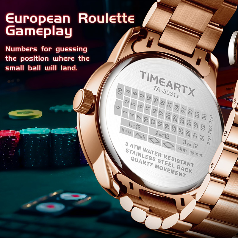 TIMEARTX Brand New Luxury Quar - Streetwear Brand Luxury recension och pris