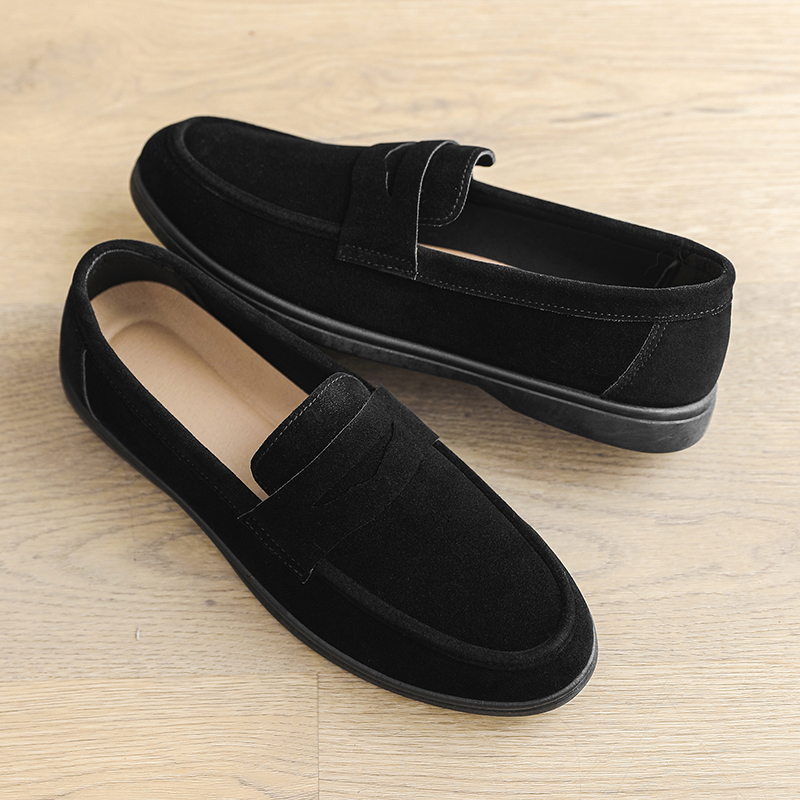 Genuine Leather Men Casual Sho - Streetwear Brand Luxury recension och pris