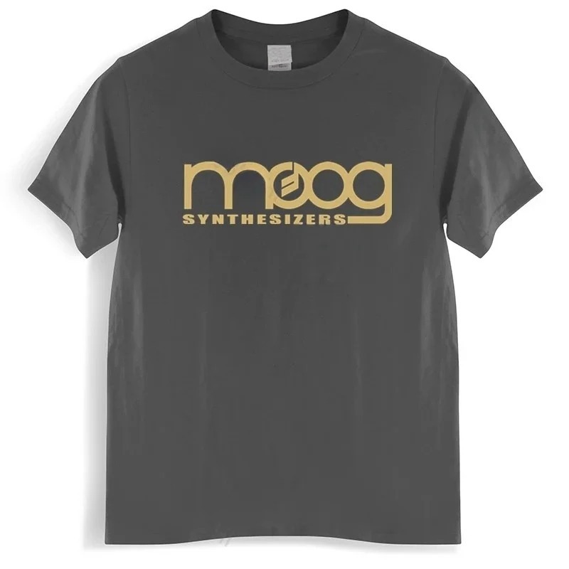 Moog Synthesizer Black Print T - Streetwear Brand Tees recension och pris