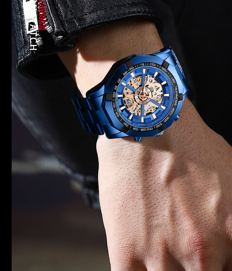 UTHAI Men Watch Light Luxury B - Streetwear Brand Luxury recension och pris