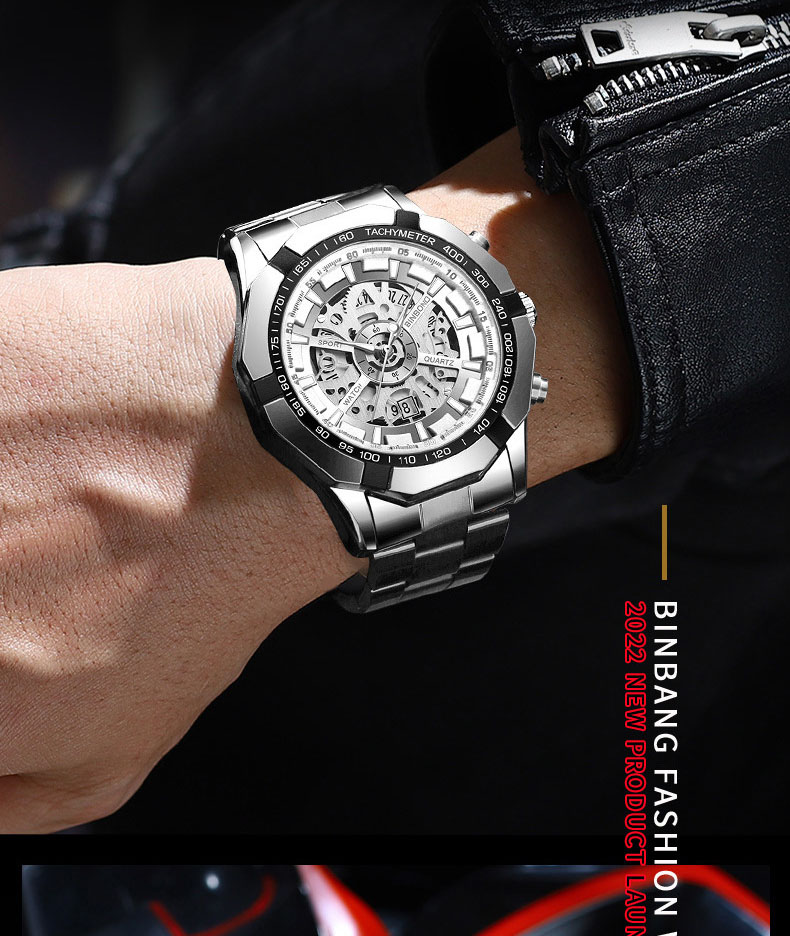 UTHAI Men Watch Light Luxury B - Streetwear Brand Luxury recension och pris