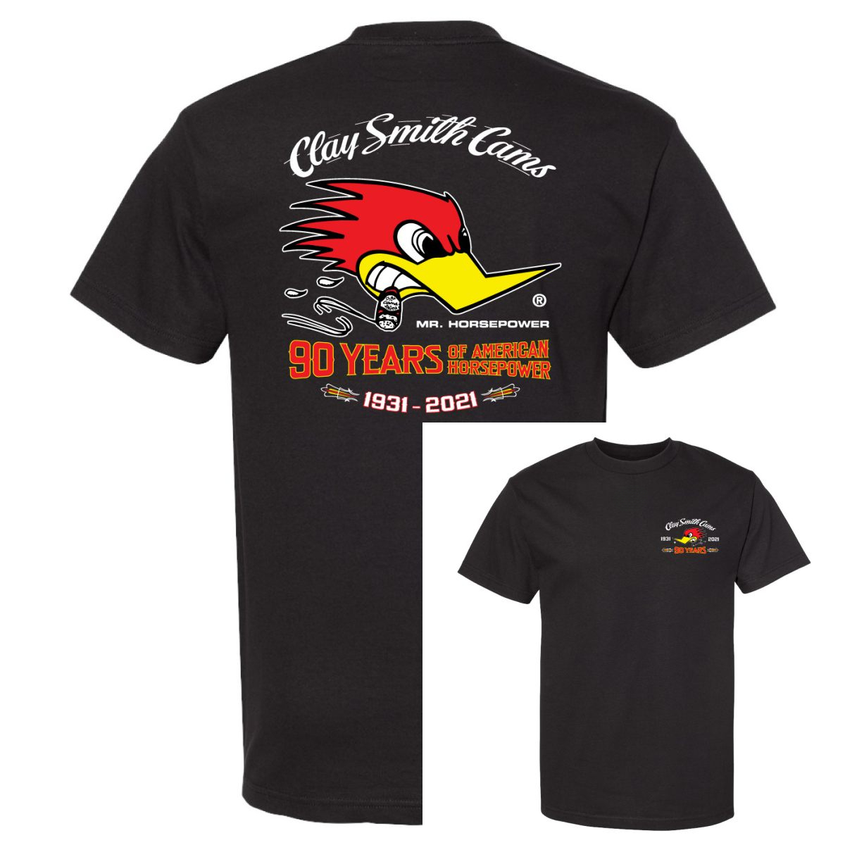 Red Woodpecker Logo Classic Ra - Streetwear Brand Tees recension och pris