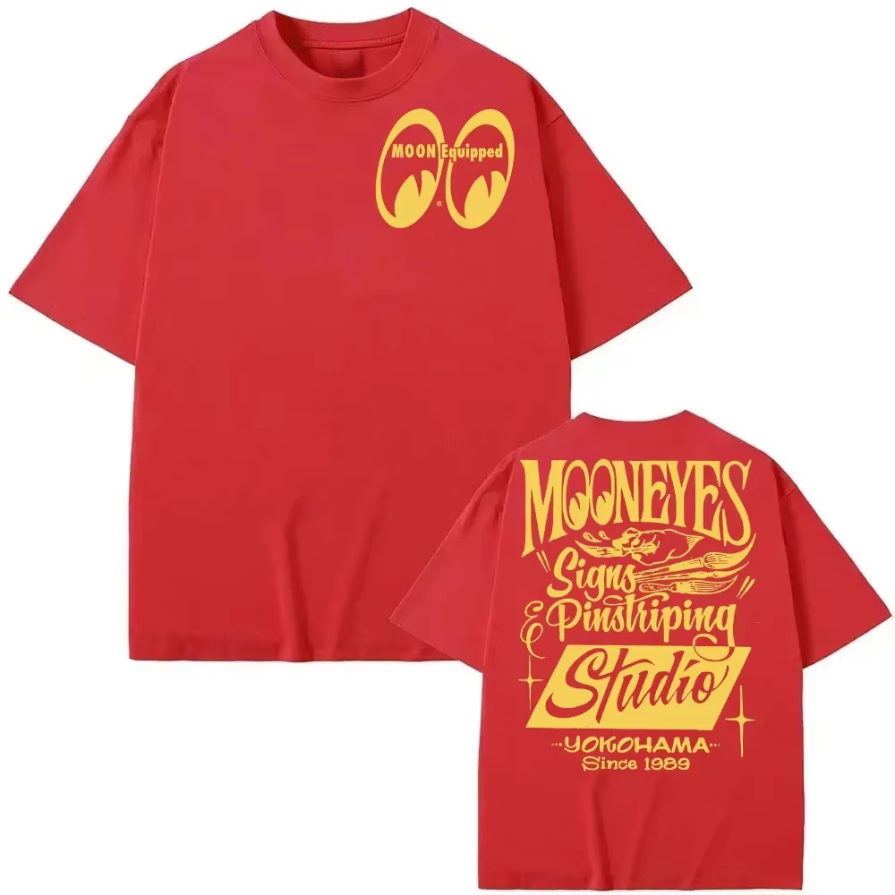 Moon Eyes  Equipped Speed Car  - Streetwear Brand Tees recension och pris