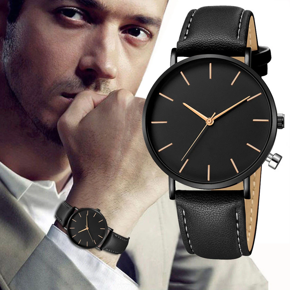 Simple Style Analog Quartz Men - Streetwear Brand Luxury recension och pris