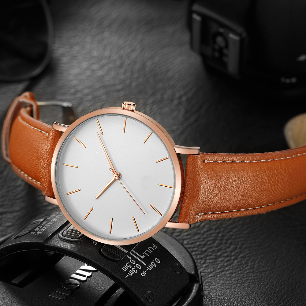 Simple Style Analog Quartz Men - Streetwear Brand Luxury recension och pris